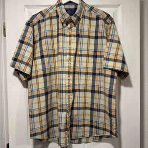 Pendleton Plaid Short Sleeve Shirt